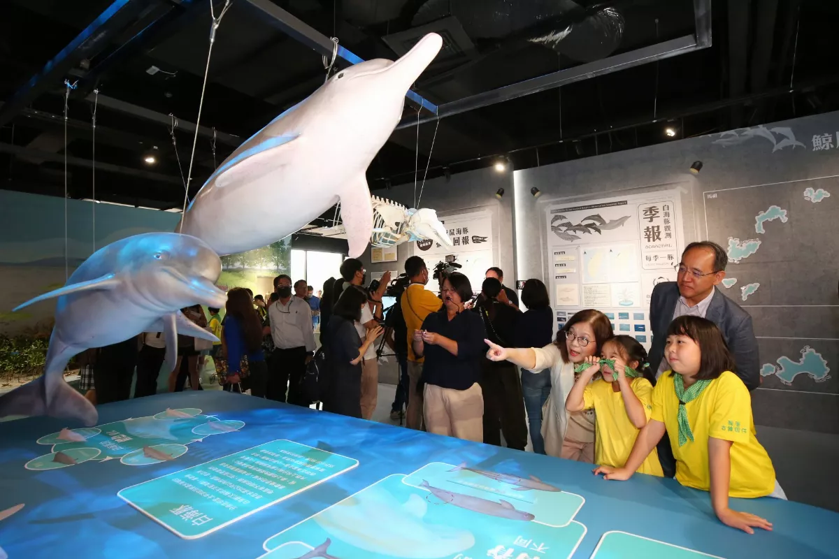 打造鯨豚保育與海洋教育基地  中台灣海保中心今揭牌  